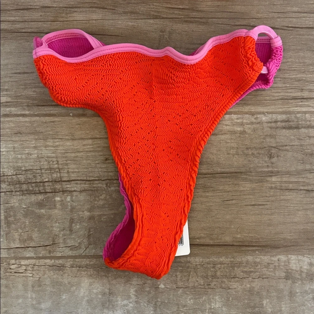 Clone Swim Two-Piece Swimsuit - Red and Pink- NWT
